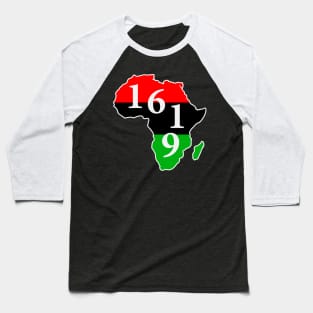 1619 Black Histroy Baseball T-Shirt